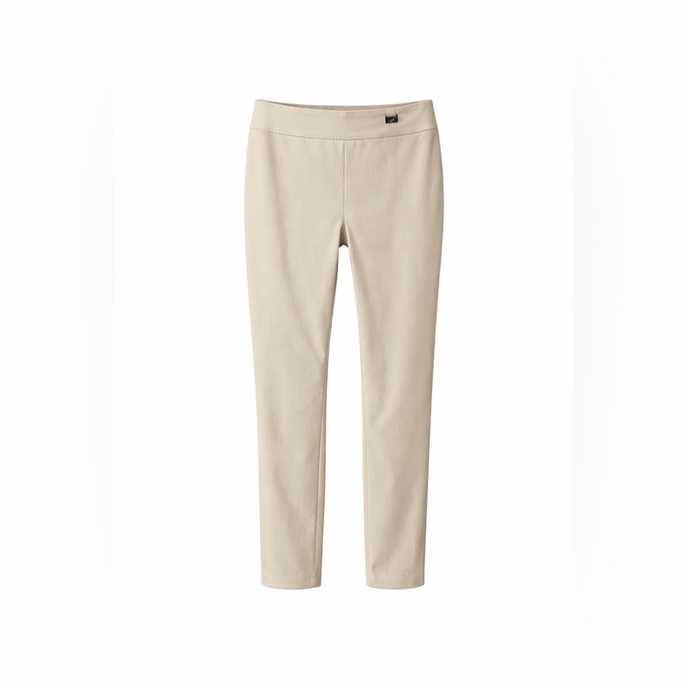 Lisette Beige Slim Ankle women Pants – Size 12